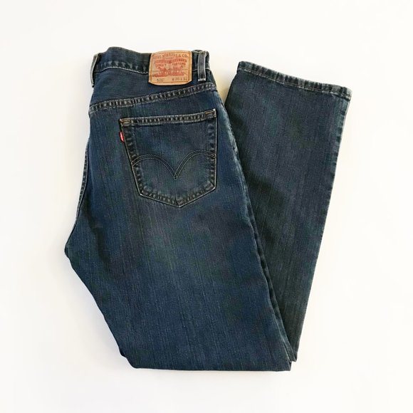 Levi's 505 Regular Fit - 36x32 - Dark Blue - Picture 2 of 5